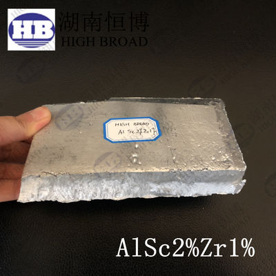 الصين الألومنيوم السنديوم الزركونيوم AlSc2Zr1 سبائك الألومنيوم الرئيسي للصهارات المعدنية المعدنية للألومنيوم المزود