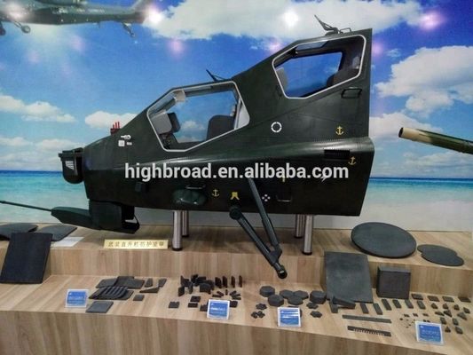 الصين البلاطات SIC B4C البلاطات الباليستية السيراميكية لحماية الأمن المزود