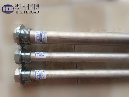 عصا المنود المغنيسيوم المكبّدة لساخن المياه ASTM B 843-1995 المزود