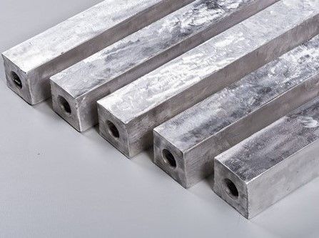 AZ31D أنودات المغنيسيوم الحماية الكاثودية المستخدمة في صناعة التحكم في التآكل المزود