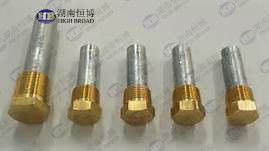 6L2288 011885 المحرك الزنك القلم الرصاص الأنون 1/4 "NPT X 1-3/4" الطول W / وصلة المزود