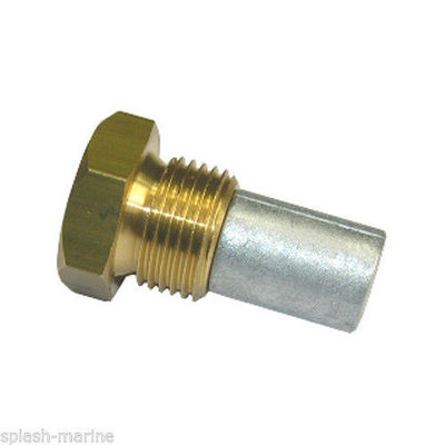 6L2288 011885 المحرك الزنك القلم الرصاص الأنون 1/4 "NPT X 1-3/4" الطول W / وصلة المزود