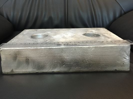أنود الزنك المضحي البحري للسفينة، أنود هال الزنك ISO DNV BV Fit Marine المزود