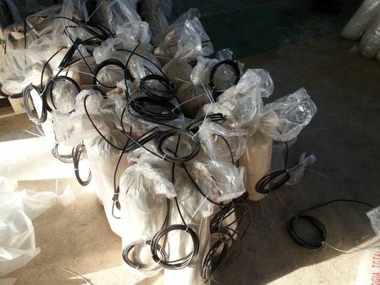 الصلب الأساسية Q235 الفولاذ المقاوم للصدأ الأنودات المغنيسيوم الذبيحة مع الكابلات القياسية AWG مساحيق ردم القطن المزود