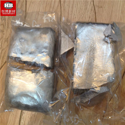 سبائك المغنيسيوم الزركونيوم الرئيسية المخصصة MgZr30 MgZr25.5 المزود