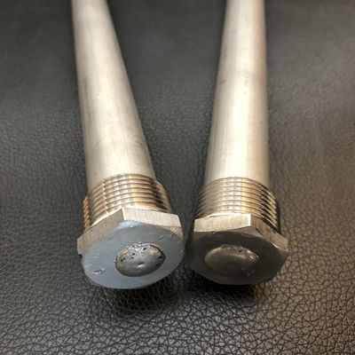 ASTM عصا الألومنيوم الزنك الأنونية AlZn10 لساخن المياه سخان الطاقة الشمسية خزانات الفولاذ مكافحة التلوث المزود