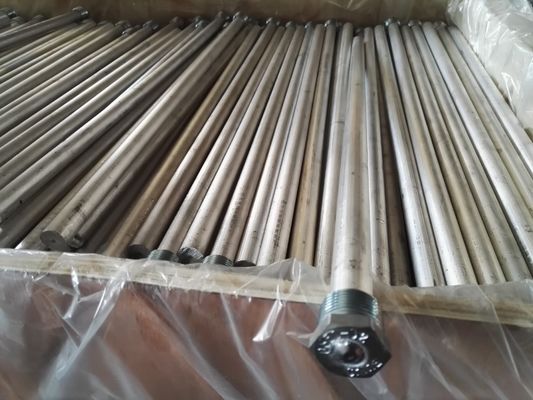 20X300 ملم M6 المغنيسيوم عصا الأنود مناسبة أنظمة تسخين المياه الشمسية مع الحبة النحاس المزود