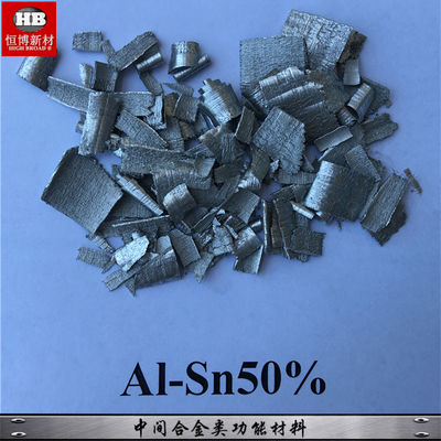 ALSn 50% ألومنيوم الصين سبيكة رقائق، سبيكة رئيسية ذات جودة عالية المزود